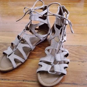crown vintage sarah wedge gladiator sandal